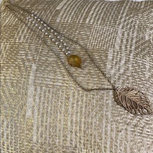 Layered necklace